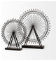 London Eye 3"x25" Black Metal London Eye Replica