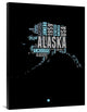 "Alaska Word Cloud 1" Fine Art Print