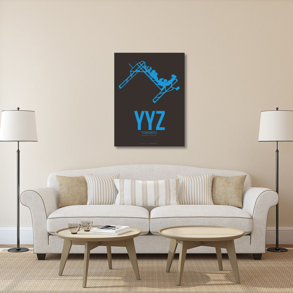 "YYZ Toronto Poster 1" Fine Art Print