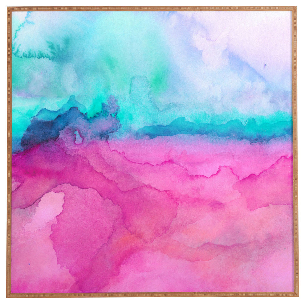 Deny Designs Jacqueline Maldonado Tidal Color Framed Wall Art