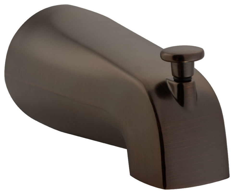 Pulse Shower Spas NPT Connection Tub Spout With Diverter, Oil Rubbed Bronze