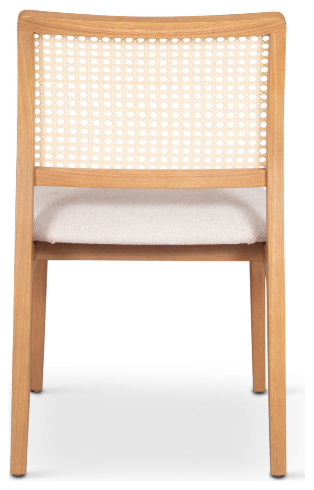 Larissa Side Chair, Set of 2, Damasco, Natural