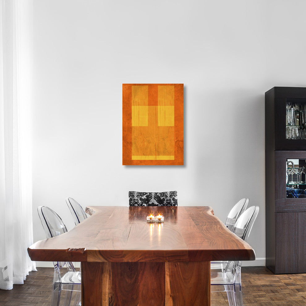 "Orange Paper 1" Fine Art Print