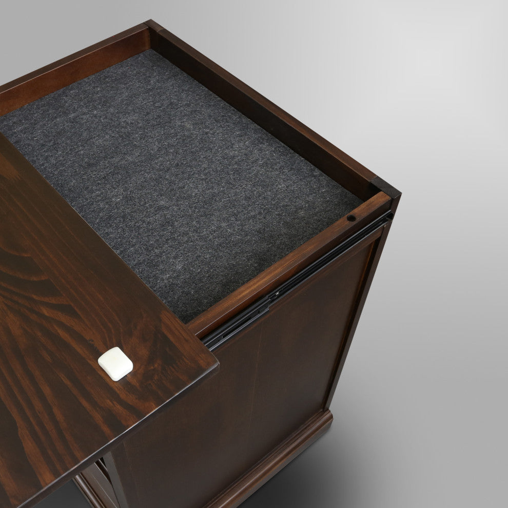 Lincoln Nightstand with Concealed Compartment, Concealment Furniture