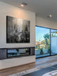 "Empire" Print on Brushed Aluminum, 40"x40"