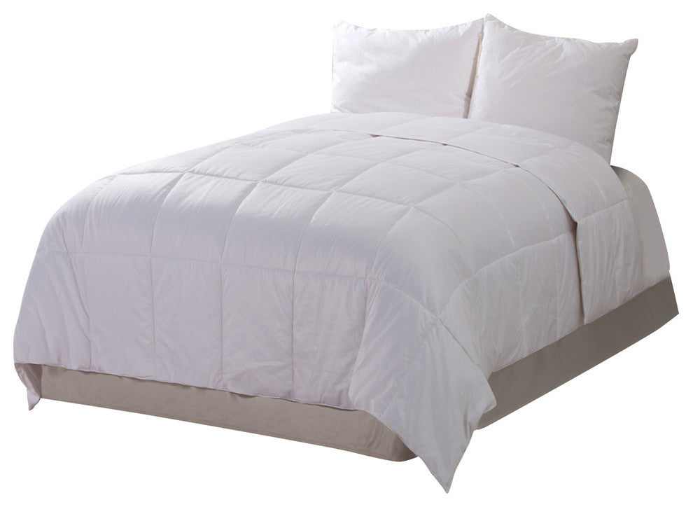 Cottonpure Sustainable 500 Thread Count All Natural Breathable Comforter, King