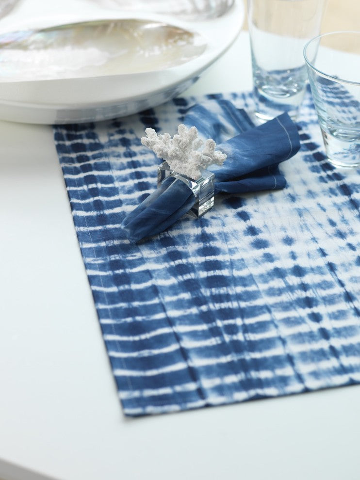 "Minka" Coral Napkin Ring Holder (Set of 6)