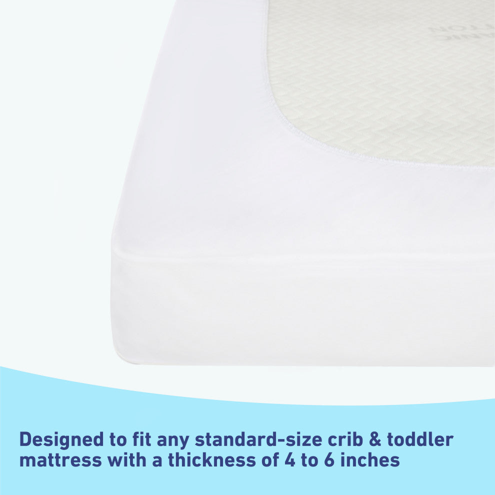 Graco Premium Crib Mattress & Protector Value Bundle, 1-Pack