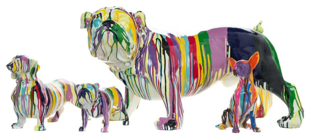 Interior Illusions Plus Graffiti Chihuahua, 10" Tall