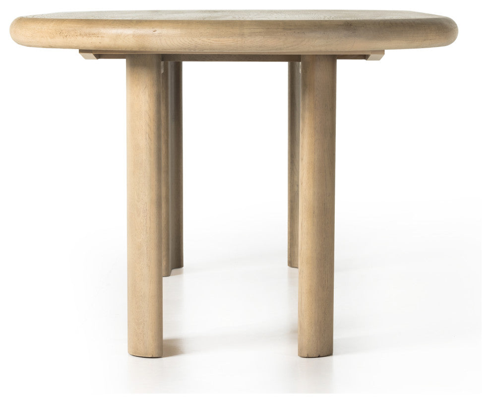 Jaylen Extension Dining Table-Light Oak