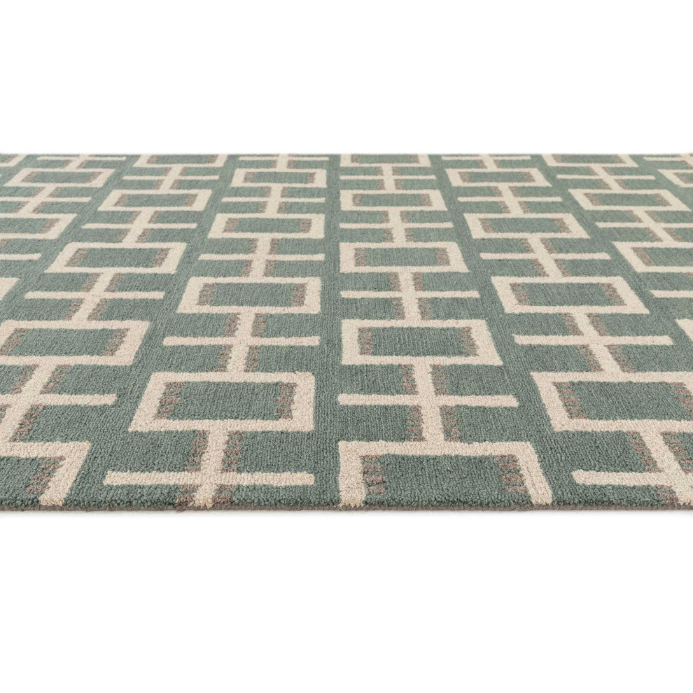 Freya Frida Area Rug, Green, 3'x5'