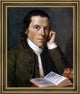 Gilbert Stuart Benjamin Waterhouse Framed Premium Canvas Print, 20"x25"