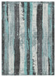 Machine Washable Indoor/Outdoor Chantille ACN1872 Teal 10' x 14' Rug
