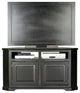 Eagle Furniture 56" Savannah Corner Entertainment Console, Chocolate Mousse
