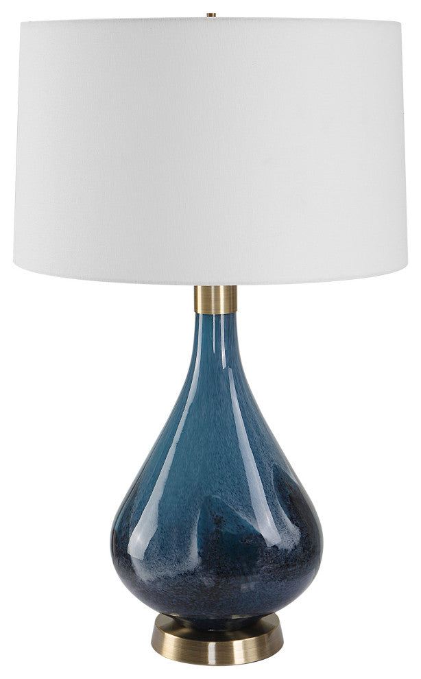 Uttermost Riviera Art Glass Table Lamp