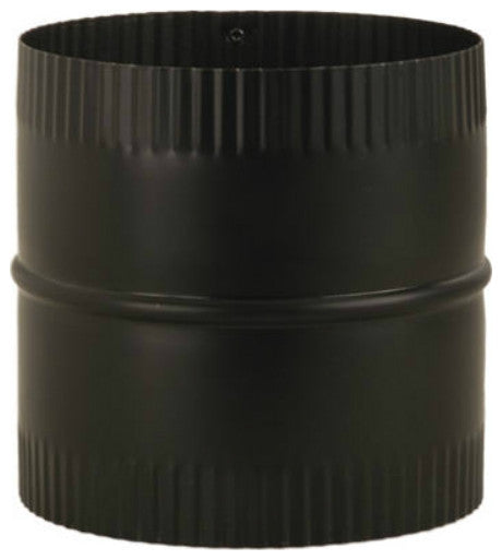 Imperial BM0049 Stove Pipe, Steel, Black, 8 inch x 4 inch