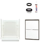 Sterling  Ensemble 73x60x30 Alcove Shower Kit