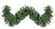 Buffalo Fir Artificial Christmas Garland, Unlit, 50'x16"