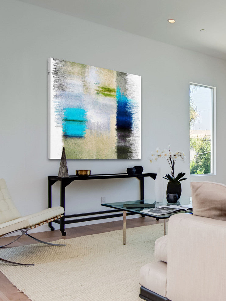 "Abstract 4813 3" Painting Print on Canvas by Irena Orlov