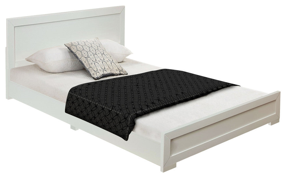 Camden Isle Oxford White Bed, Full