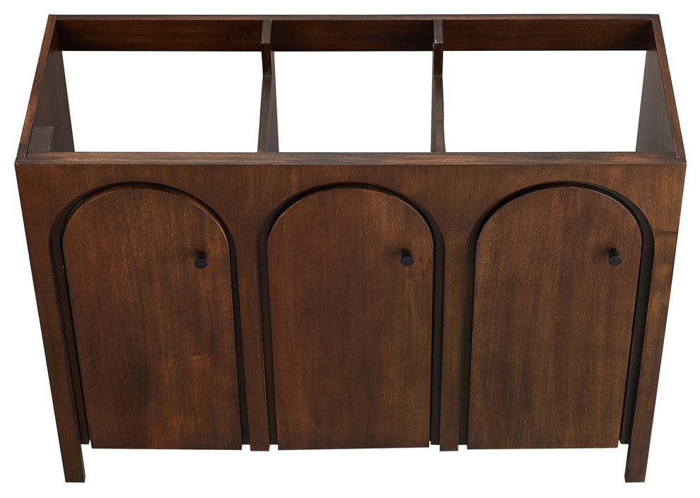 Appia 48" Bathroom Vanity Cabinet (Sink Basin Not Included) - Walnut