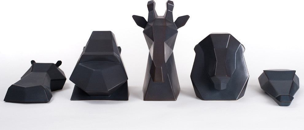 Project Safari Collection, Charcoal Ceramic
