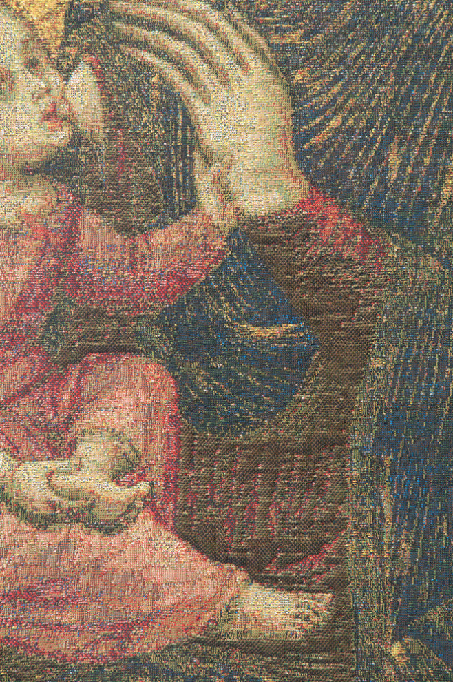 Madonna en Or Belgian Wall Tapestry