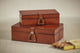 Chadwell Rectangular Leather Decorative Box, Large