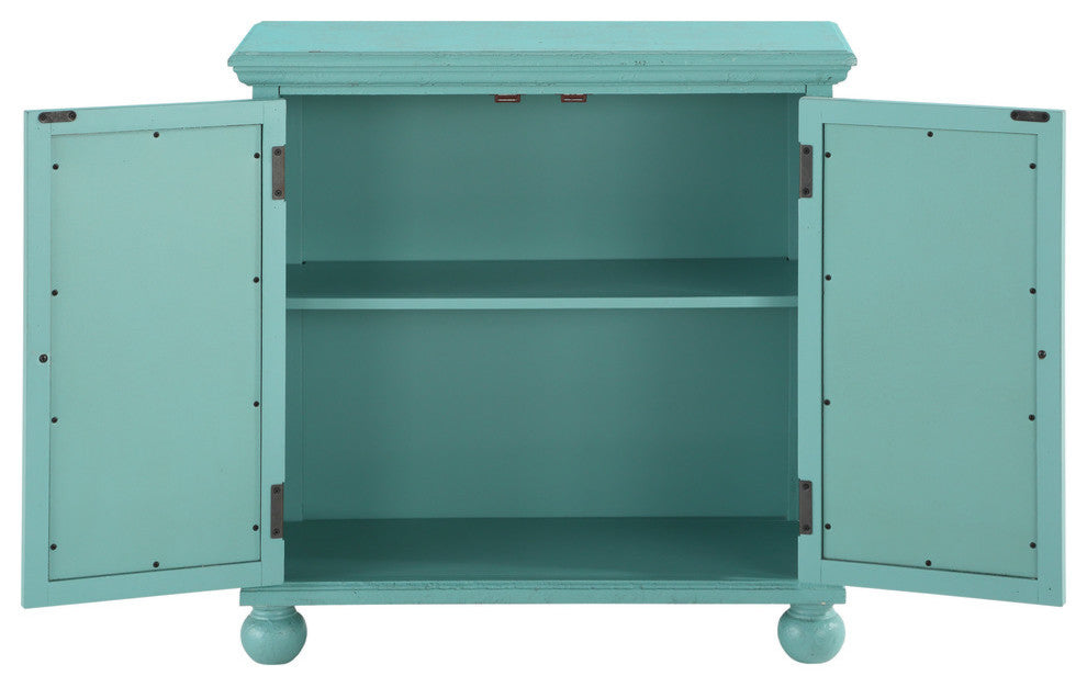 Chai Accent Chest, Aqua