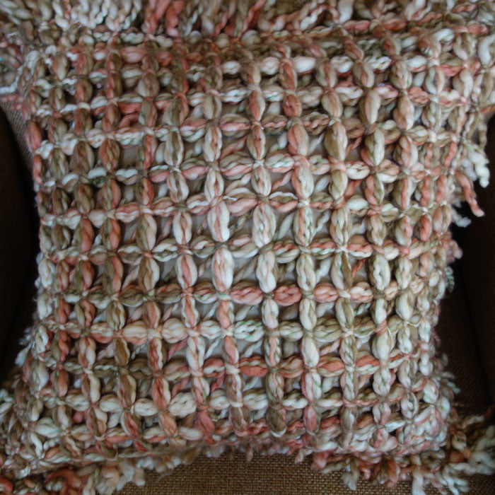 Wool and Silk Pillow Cover