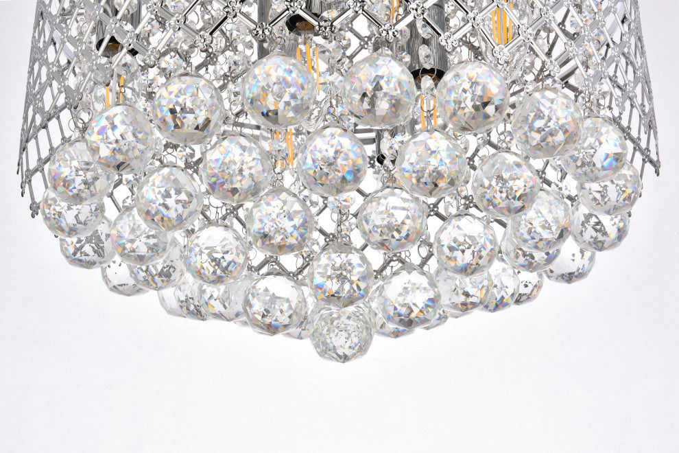 Toby 6-Light Pendant, Chrome