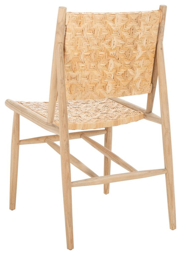 Safavieh Adira Rattan Dining Chair, Natural
