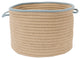 Boat House, Light Blue Utility Basket, 14"X10"
