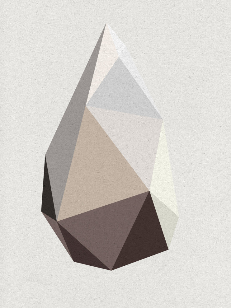 Rock 1 - 72 x 54 by Design Fabrikken