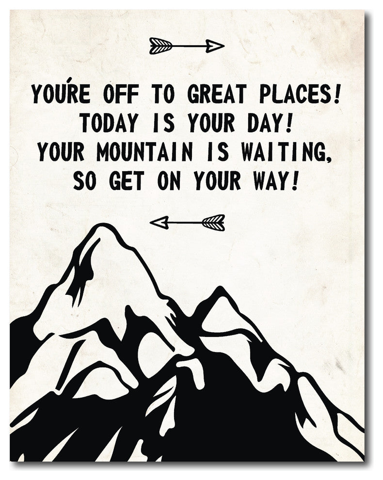 You Are Off To Great Places, Dr. Seuss, 18x24