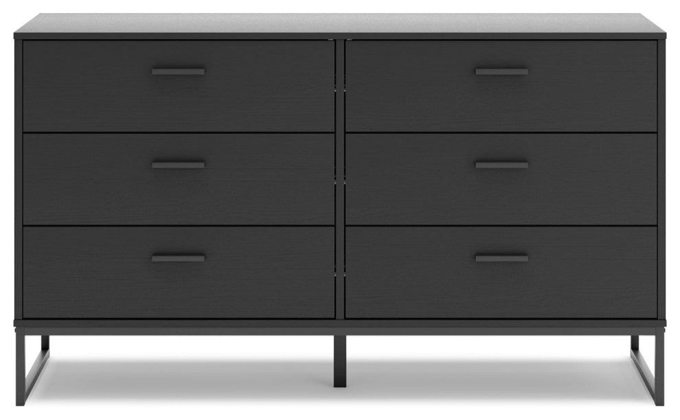 Socalle Black Dresser