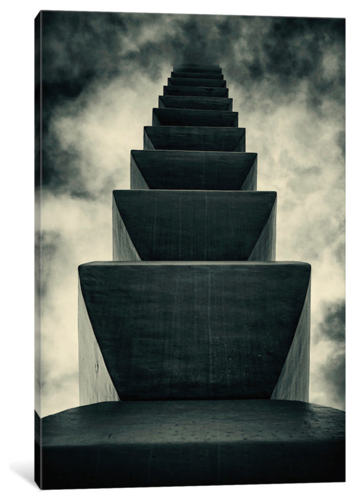 "Endless Column" by Costin Mugurel, 18x12x1.5