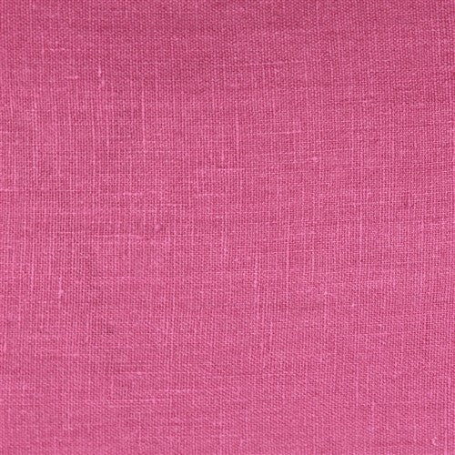 Pillow Decor - Tuscany Linen 18 x 18 Throw Pillows, Orchid Pink