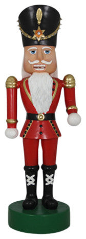 12' Tall Polyresin Nutcracker