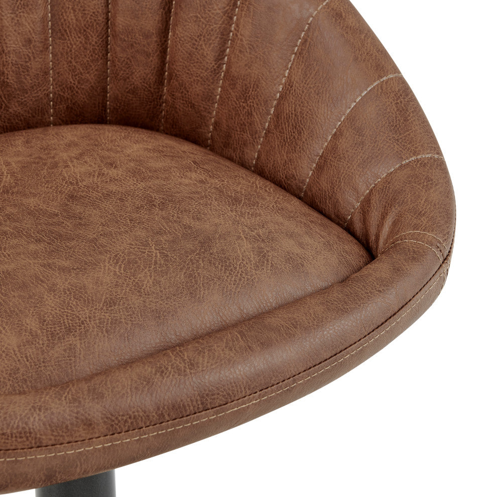 Watson PU Gaslift Swivel Bar Stool