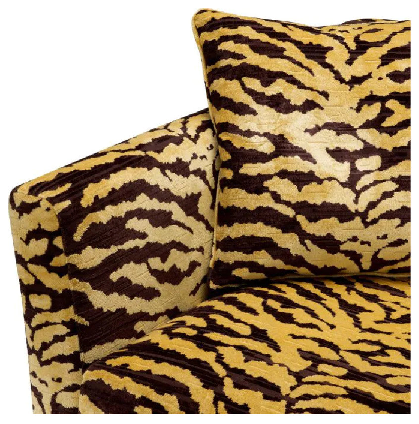 Animal Print Lounge Chair, Eichholtz Flux