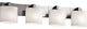 Modular 4-Light Bath Bar, Brushed Nickel With Artisan Glass Shade