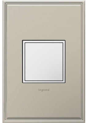 Adorne Pop-Out Triplex Outlet (1 Gang) - White