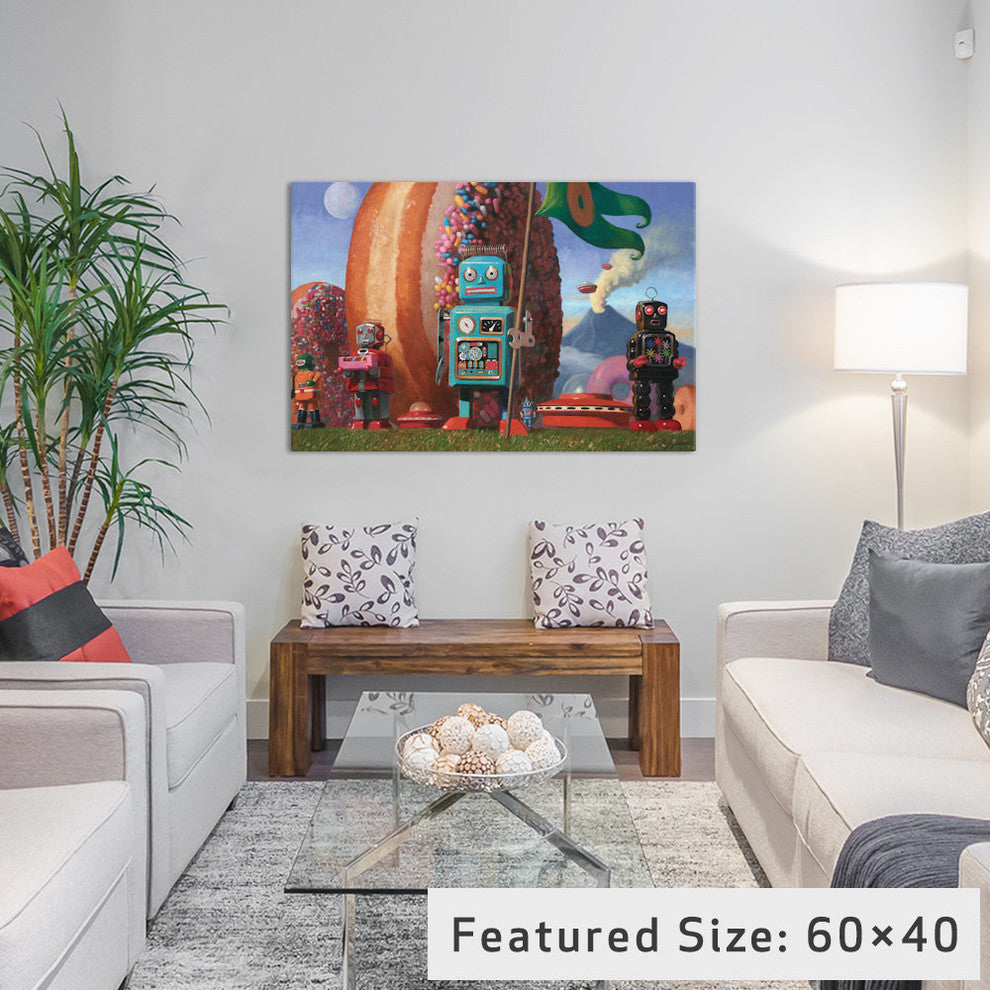 "Landing Party 7" by Eric Joyner, 40x26x1.5