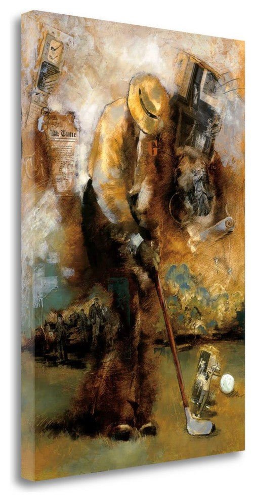 "Swingin" By Roya Azim, Giclee Print on Gallery Wrap Canvas, Ready to Hang