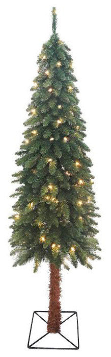 Pre Lit Alpine Tree 861 Tips and 200 Clear Lights, 7'x26"