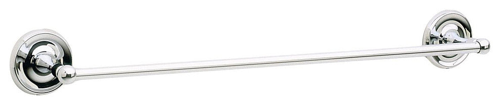 Villa Single Towel Rail Polished Chrome