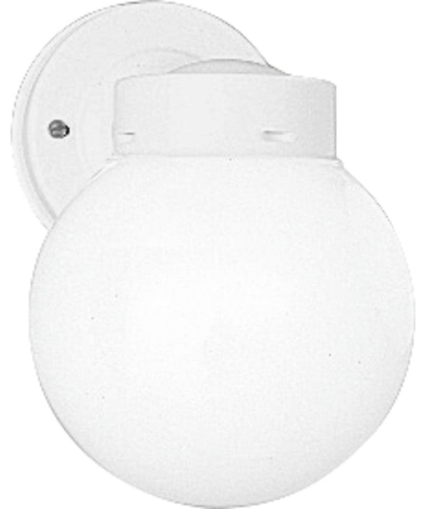 1-Light Globe, White