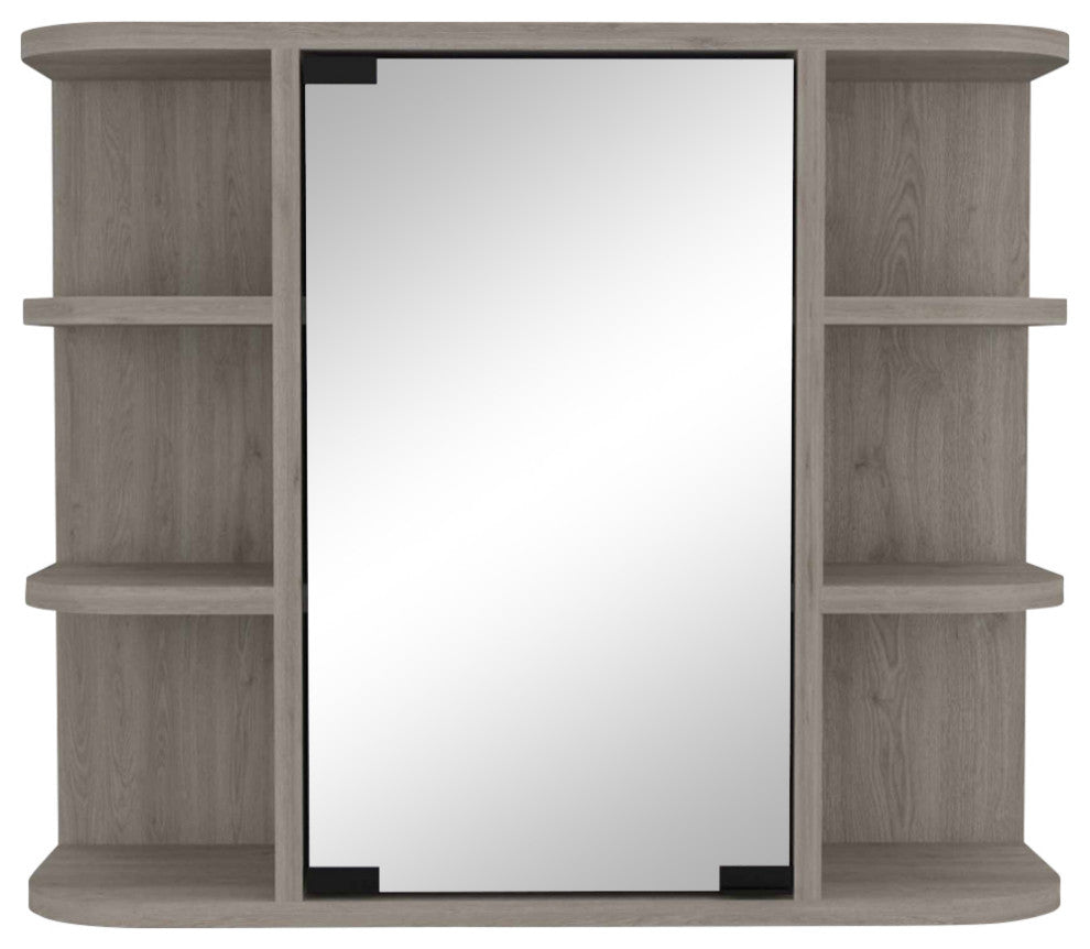 Valdez Medicine Cabinet, Light Gray