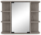 Valdez Medicine Cabinet, Light Gray